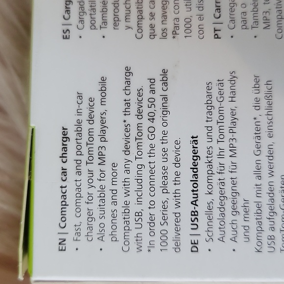 Brand New TOMTOM USB COMPACT CAR CHARGER - Picture 3 of 3